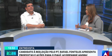 À TV Antena 10, Rafael Fonteles detalha estratégias para a saúde, segurança, educação e geração de emprego e renda; VÍDEO!