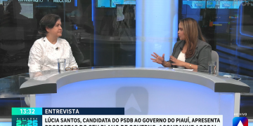 À TV Antena 10, Lúcia Santos defende mudanças na forma de gerenciamento dos hospitais públicos e redução do ICMS; VÍDEO!