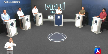 Candidatos ao Governo do Piauí apresentam propostas durante debate da TV Antena 10; acompanhe aqui