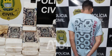Polícia apreende pasta base de cocaína avaliada em mais de R$ 2 milhões no Piauí