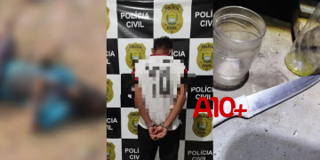 Suspeito de matar homem a facadas é preso pela polícia no Piauí; alegou que vítima teria arrombado casa para furtar