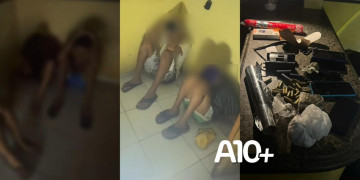 Após tiros contra residência, quatro adolescentes são apreendidos com drogas no litoral do Piauí