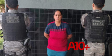 Mulher suspeita de crime de homicídio é presa pela Polícia Militar no litoral do Piauí