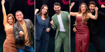 Adriana e Dhomini, Carol e Radamés, e Ray e Victor estão na final do Power Couple, reality da RECORD