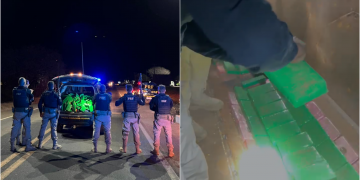 PRF apreende cerca de 450 kg de drogas escondidas em veículo de carga no Sul do Piauí