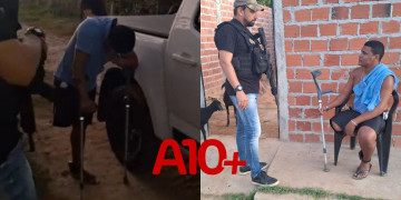 Violento e com extensa ficha criminal, homem com deficiência física é preso na zona Sul de Teresina