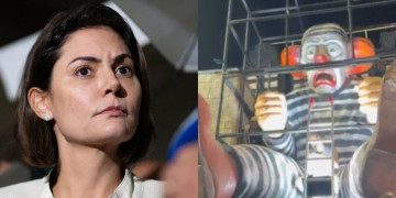 “Quem foi preso por corrupção foi Lula”, diz Michelle Bolsonaro após desfile