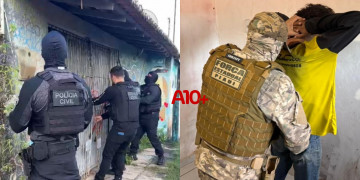 Investigados por pichações em prédios públicos e monumentos históricos são alvos de operação no litoral do Piauí