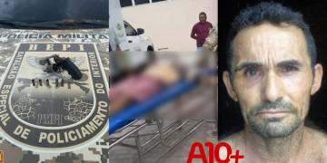 Homem tenta matar companheira, mas morre após trocar tiros com a polícia no interior do Piauí