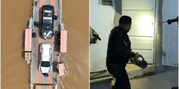 Polícia prende suspeitos de roubo durante operação integrada entre Piauí e Maranhão; foragido da Justiça do CE é um dos presos