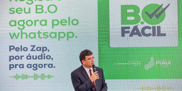 No Piauí, Rafael Fonteles lança BO Fácil, serviço inédito com registro de ocorrências, 190 e denúncias via WhatsApp