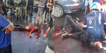 Criminoso é baleado por policial após realizar roubo na avenida Raul Lopes, em Teresina