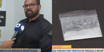 Suspeito preso em operação do Denarc em Teresina alegou que cocaína apreendida era creatina, diz delegado