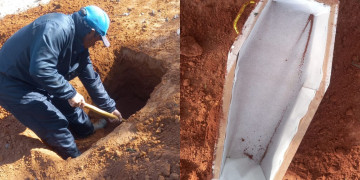 No Piauí, caixão é enterrado sem corpo e família descobre que bebê morto estava em necrotério; VÍDEO