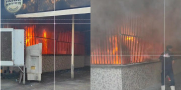 Incêndio atinge picanharia 