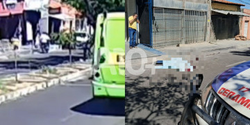 Vídeo mostra exato momento em que empresário é abordado e morto com tiro na cabeça em Teresina