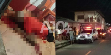 Homem é morto com facada no peito após discussão em bar no Piauí; cabo quebrou e lâmina ficou cravada no corpo da vítima