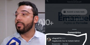 Prefeito de Parnaíba registra boletim de ocorrência após receber ameaça de morte em rede social