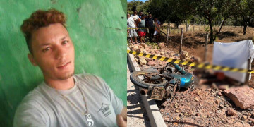 Homem morre após perder controle de moto e bater em pedras no Piauí; corpo ficou preso em cerca