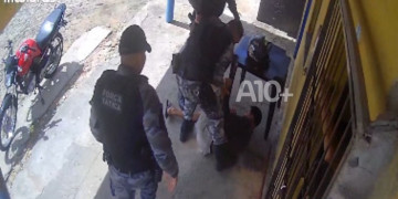 PMs são afastados após agredirem jovem em Parnaíba, no litoral do Piauí; VÍDEO!