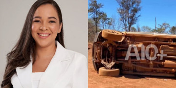 Vereadora Indira Rocha, do PT, morre após caminhonete capotar no interior do Piauí