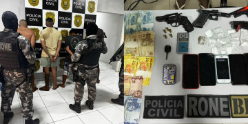 Quadrilha suspeita de realizar assaltos em postos de combustíveis é presa no Piauí; um dos membros tem envolvimento com homicídio