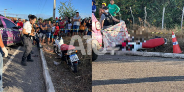 Marceneiro morre ao cair de moto e ser atingido pelo próprio veículo no Piauí
