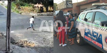 Vídeo mostra jovem correndo antes de ser executado com vários tiros dentro de metalúrgica em Teresina