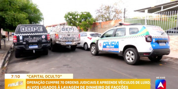 Denarc deflagra operação, mira envolvidos com facção criminosa e apreende carros de luxo em Teresina