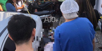 Casal é surpreendido e executado a tiros nas proximidades de hospital no Centro de Teresina