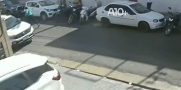Vídeo mostra momento em que casal é assassinado nas proximidades de hospital no Centro de Teresina