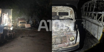 Incêndio destrói veículos em oficina na zona Sul de Teresina