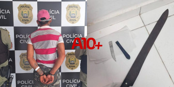 Homem é preso suspeito de esfaquear a companheira durante briga no interior do Piauí