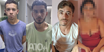 Três homens são presos e adolescente é apreendida após troca de tiros com policiais no litoral do Piauí