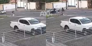 Policial militar é preso após agredir motorista com cassetete em briga de trânsito em Teresina; VÍDEO!