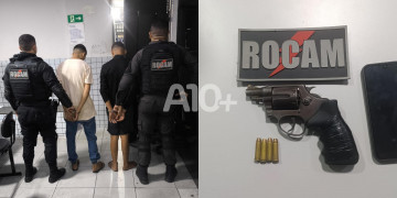 Dupla desobedece ordem de parada, tenta fugir da polícia, cai de moto, mas é presa em Teresina