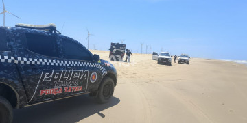 Corpo é encontrado amarrado e com o rosto desfigurado na Praia da Pedra do Sal, litoral do Piauí
