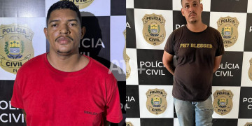 Foragido da justiça e condenado por roubo são presos pela polícia em Teresina