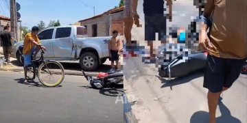 Jovem morre em acidente de moto a caminho de casa em Timon; filha da vítima completa 1 ano de vida hoje