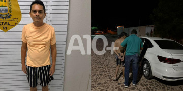 Polícia prende ex-assessor de prefeitura foragido pelo crime de extorsão no interior do Piauí