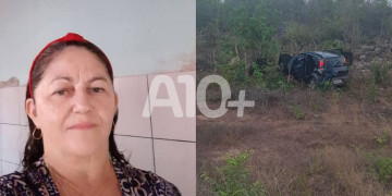 Servidora pública perde controle de veículo e morre em acidente no interior do Piauí; condutora teria passado mal