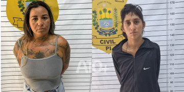 Mulheres são presas por tráfico em Teresina; líder coordenava distribuição e família tentou impedir sua prisão