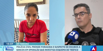 Grávida, foragida do sistema prisional tentou assumir posse das drogas para companheiro não ser preso em Teresina; delegado dá detalhes