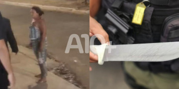 Mulher é presa após tentar invadir igreja duas vezes com faca e agredir pastor na zona Sul de Teresina