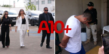 Tatiana Medeiros, namorado faccionado e outros réus chegam para último dia de audiência de instrução e julgamento em Teresina