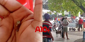 Criminosos roubam colar de ouro e efetuam disparos de arma de fogo contra populares em Timon