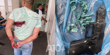 Homem é baleado ao tentar fugir de abordagem e é preso com entorpecentes na zona Sul de Teresina