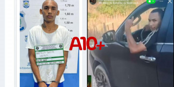 Foragido da Major César ostenta em veículo de luxo nas redes sociais, é localizado pela polícia e recapturado em Teresina