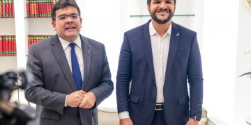 Rafael Fonteles confirma escolha de Washington Bandeira como pré-candidato a vice nas eleições 2026