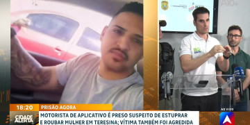 Motorista de app suspeito de estuprar e roubar mulher em Teresina comprou passagem para Curitiba horas após o crime para fugir, diz polícia